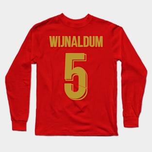 Gini Wijnaldum Prem winner Gold Long Sleeve T-Shirt